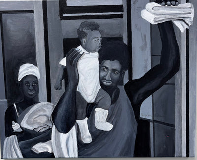 Familiar on Porch 16x20...$150